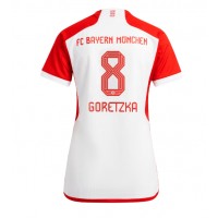 Ženski Nogometni dresi Bayern Munich Leon Goretzka #8 Domači 2023-24 Kratek Rokav